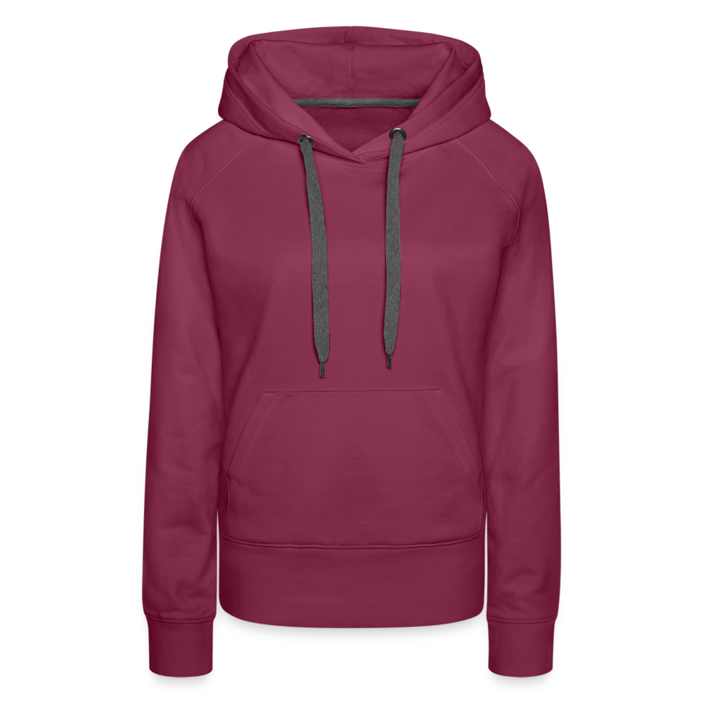 Frauen Premium Hoodie - Ich bin die Braut - Bordeaux