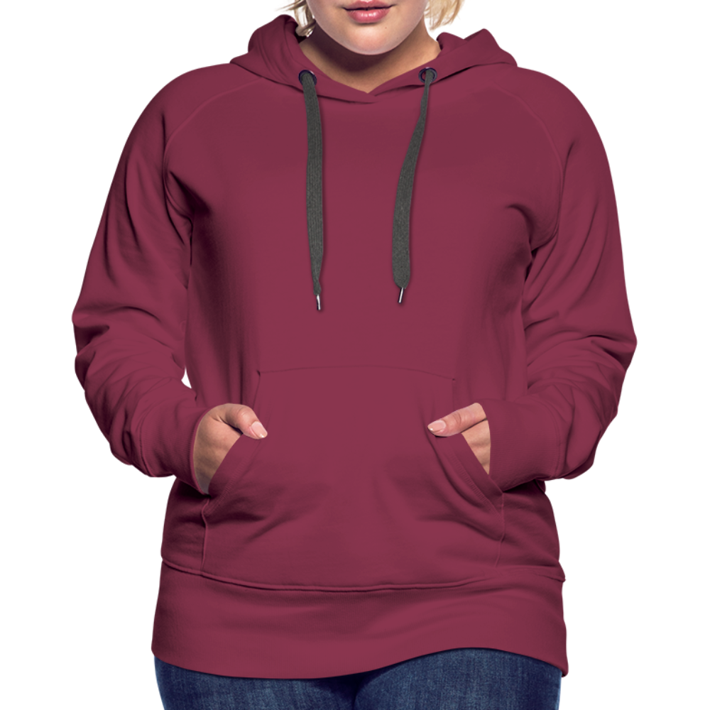 Frauen Premium Hoodie - Ich bin die Braut - Bordeaux