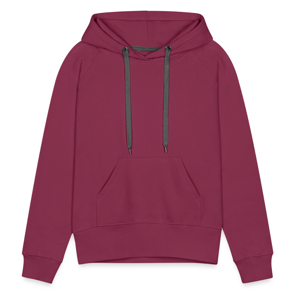 Frauen Premium Hoodie - Ich bin die Braut - Bordeaux