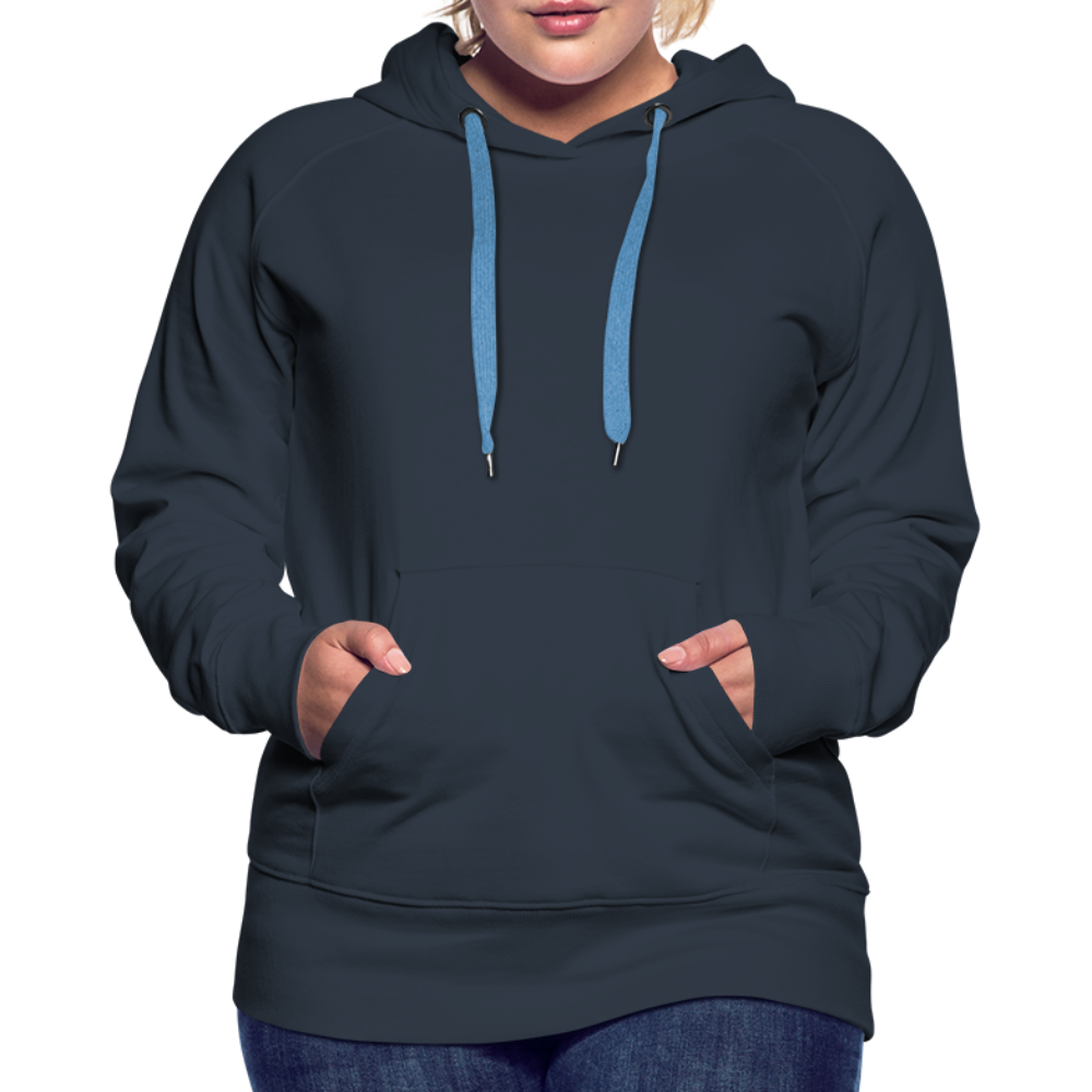 Frauen Premium Hoodie - Ich bin die Braut - Navy