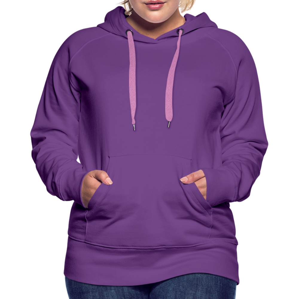 Frauen Premium Hoodie - Ich bin die Braut - Purple