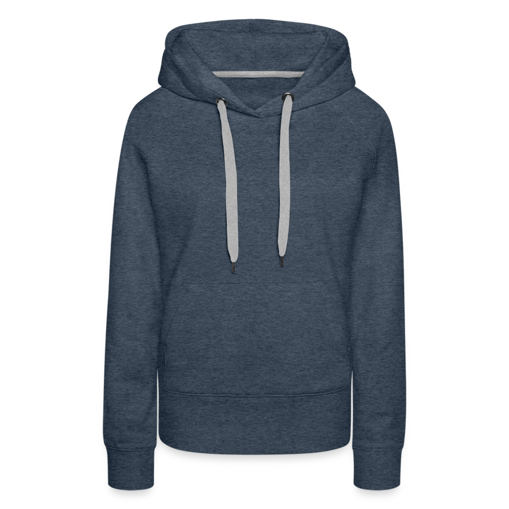 Frauen Premium Hoodie - Ich bin die Braut - Jeansblau