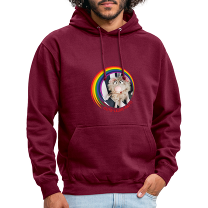 Unisex Hoodie - Gute Laune Ratti - Bordeaux