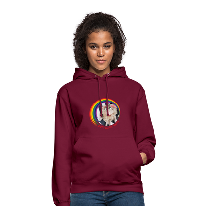 Unisex Hoodie - Gute Laune Ratti - Bordeaux