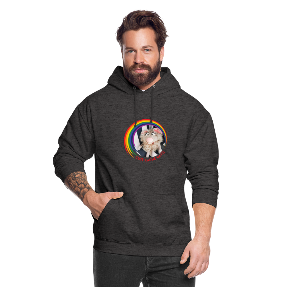 Unisex Hoodie - Gute Laune Ratti - Anthrazit