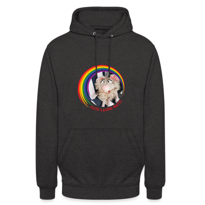 Unisex Hoodie - Gute Laune Ratti - Anthrazit