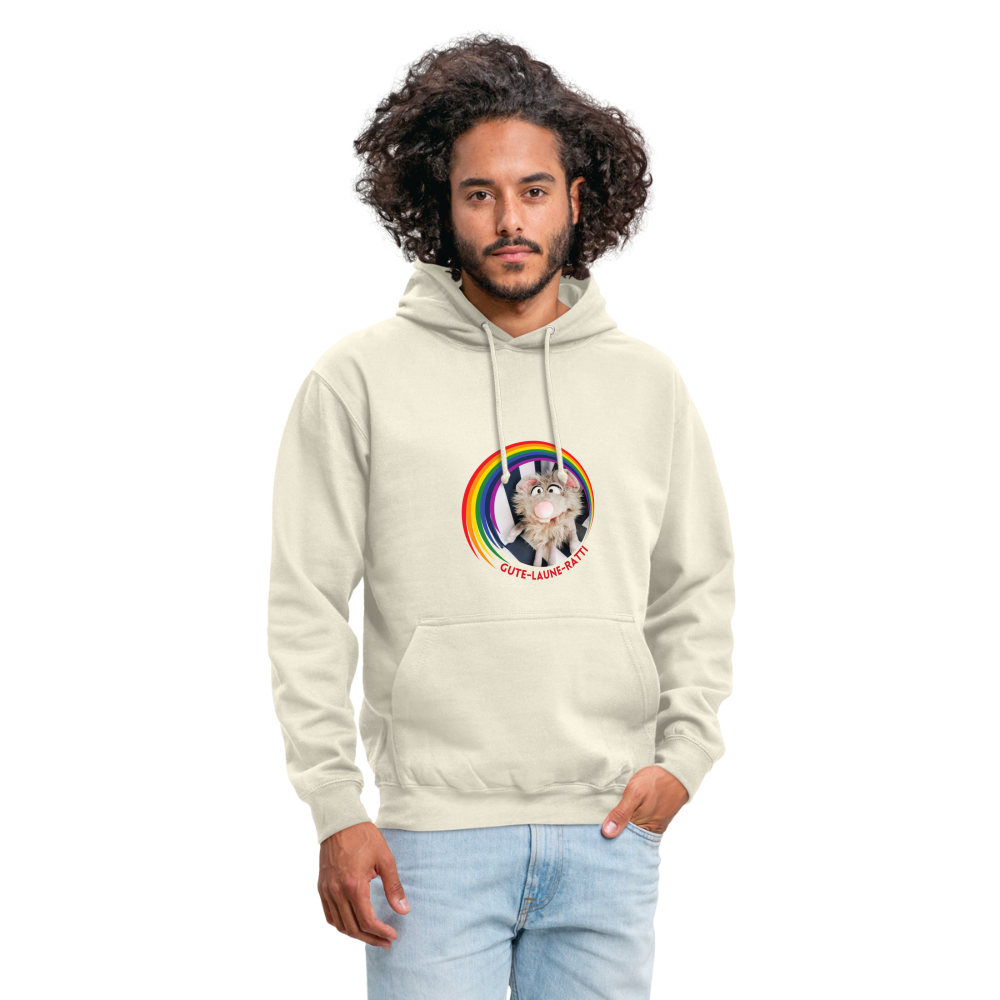 Unisex Hoodie - Gute Laune Ratti - Vanille-Milchshake