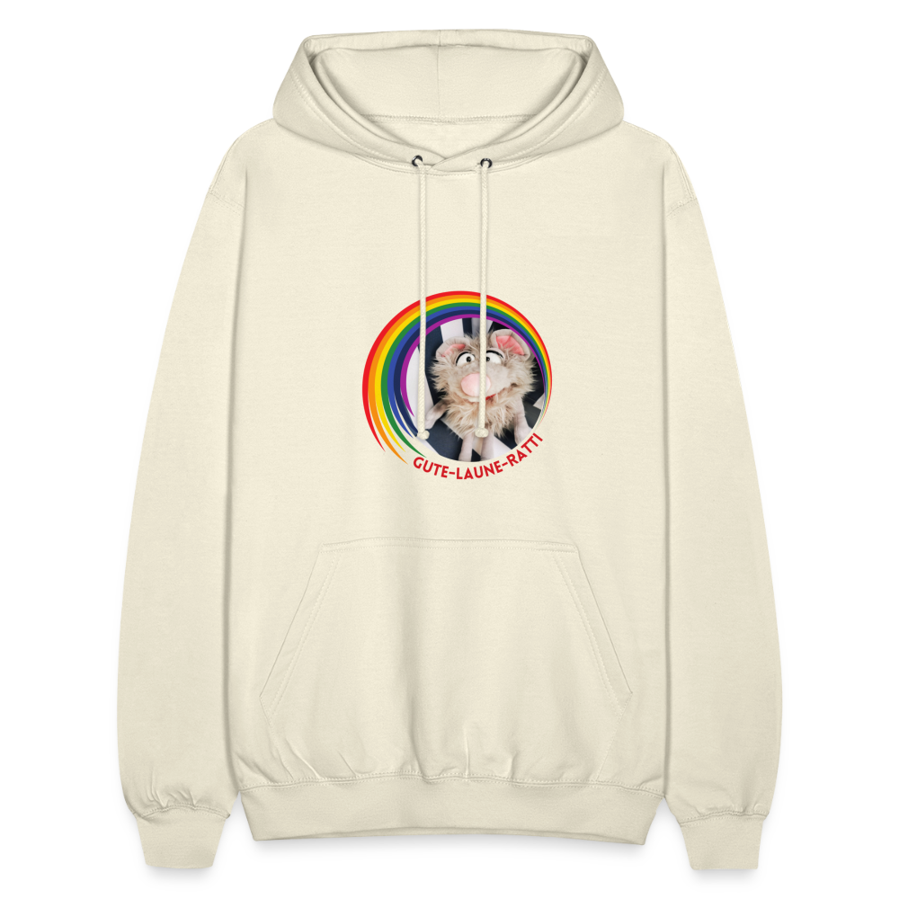 Unisex Hoodie - Gute Laune Ratti - Vanille-Milchshake