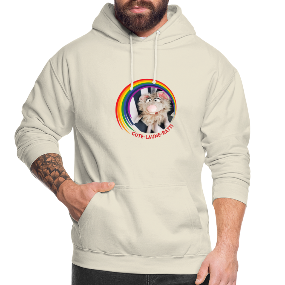 Unisex Hoodie - Gute Laune Ratti - Vanille-Milchshake