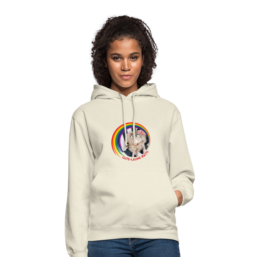 Unisex Hoodie - Gute Laune Ratti - Vanille-Milchshake