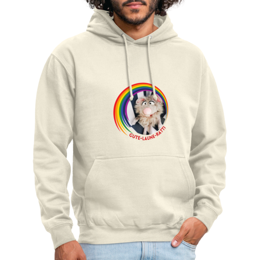 Unisex Hoodie - Gute Laune Ratti - Vanille-Milchshake