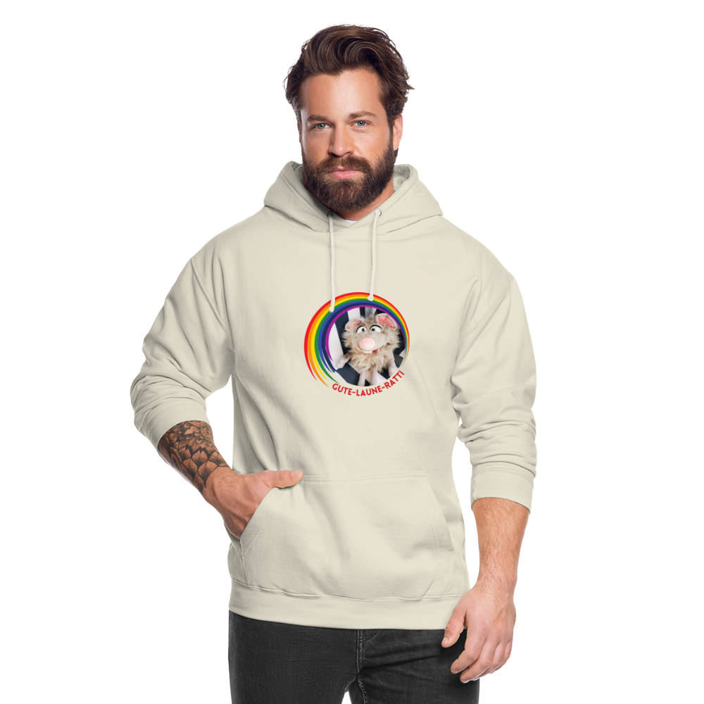 Unisex Hoodie - Gute Laune Ratti - Vanille-Milchshake