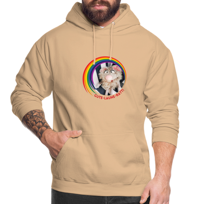 Unisex Hoodie - Gute Laune Ratti - Beige