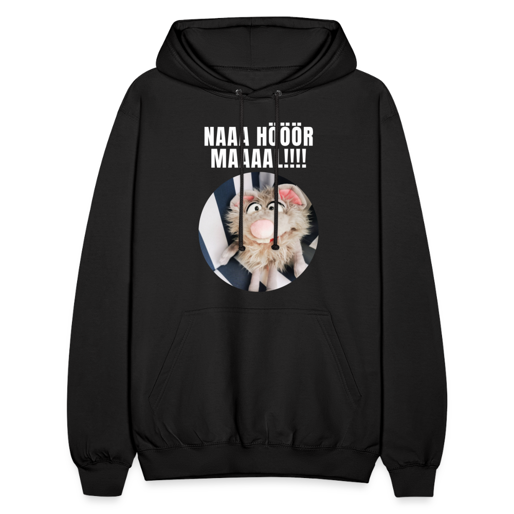 Unisex Hoodie - Na hör mal! - Schwarz