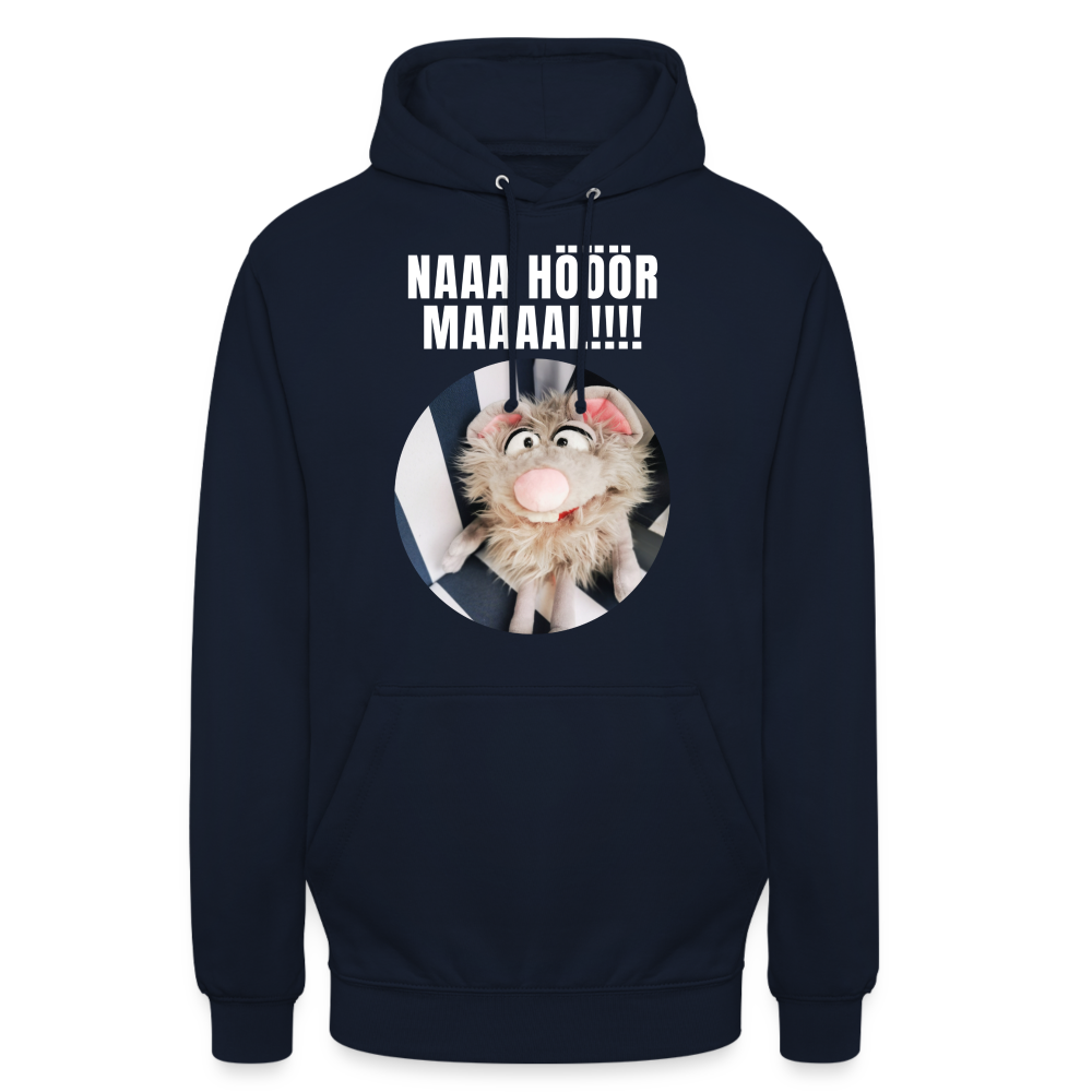 Unisex Hoodie - Na hör mal! - Navy