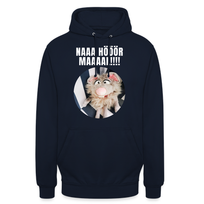 Unisex Hoodie - Na hör mal! - Navy