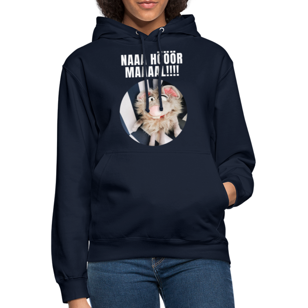 Unisex Hoodie - Na hör mal! - Navy