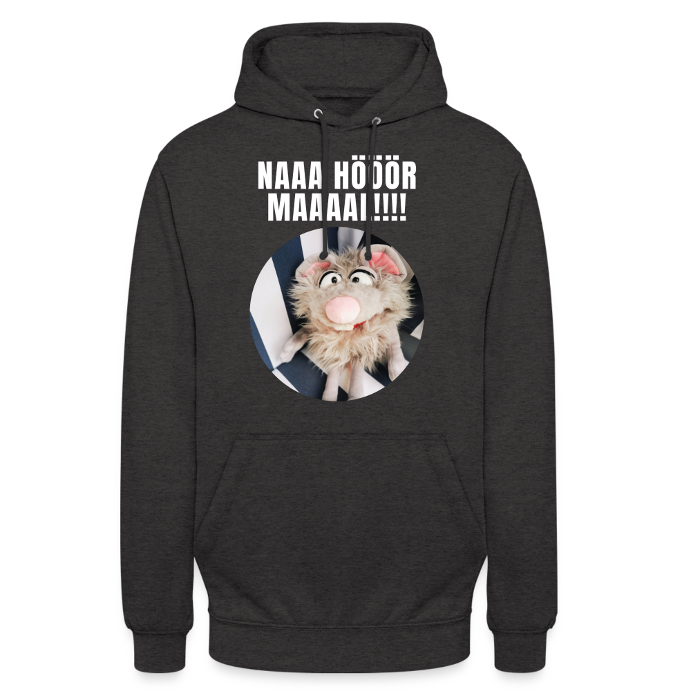 Unisex Hoodie - Na hör mal! - Anthrazit