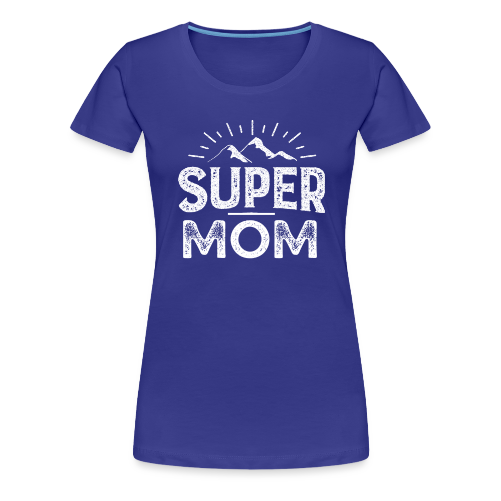 Frauen Premium T-Shirt - Super Mom - Königsblau