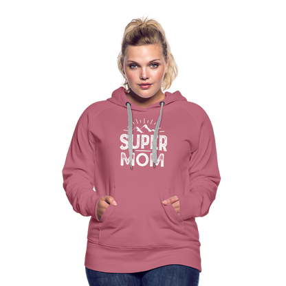 Frauen Premium Hoodie - Super Mom - Malve