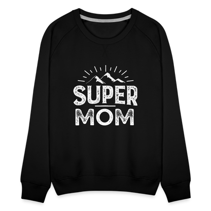 Frauen Premium Pullover - Best Mom - Schwarz