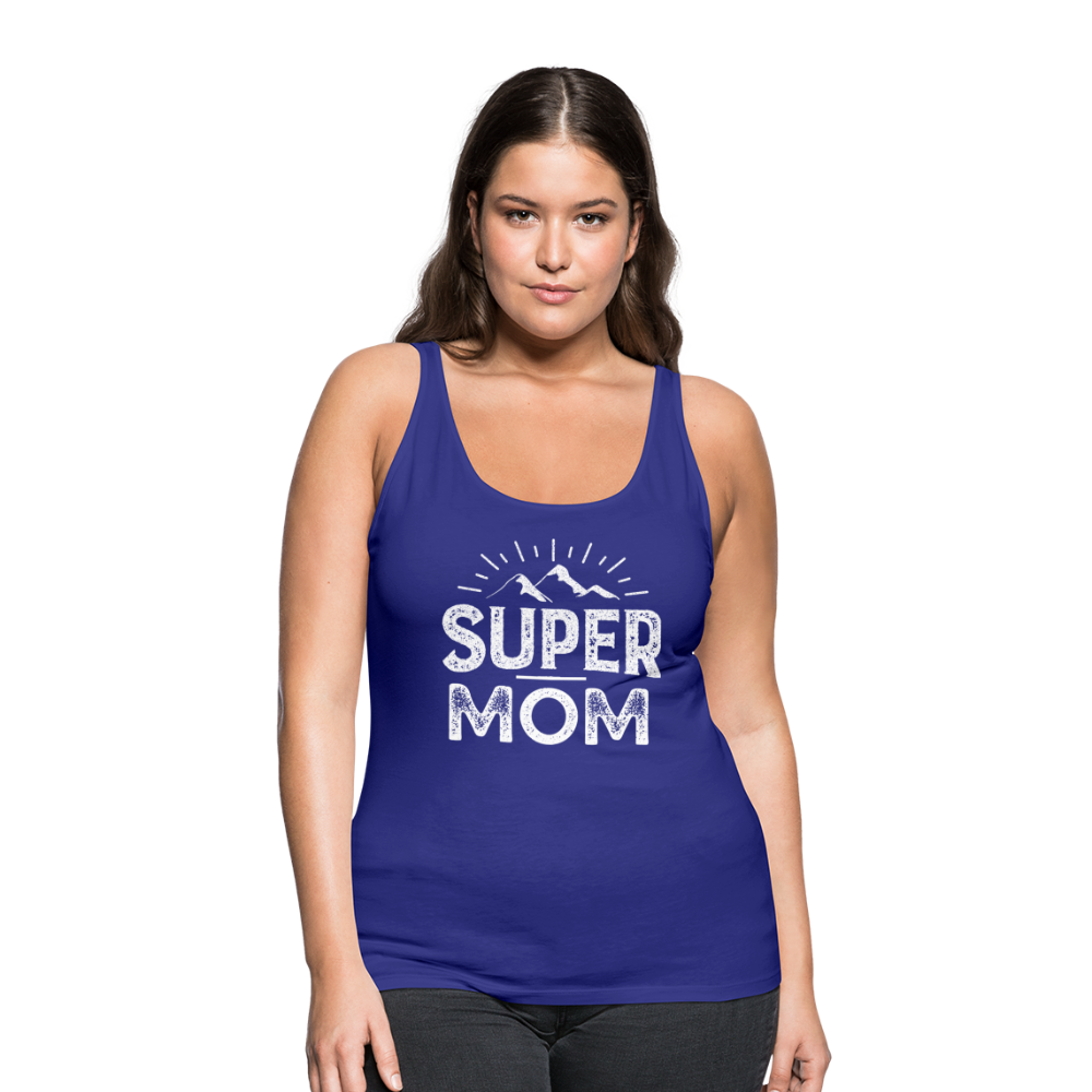 Frauen Premium Tank Top - Super Mom - Königsblau