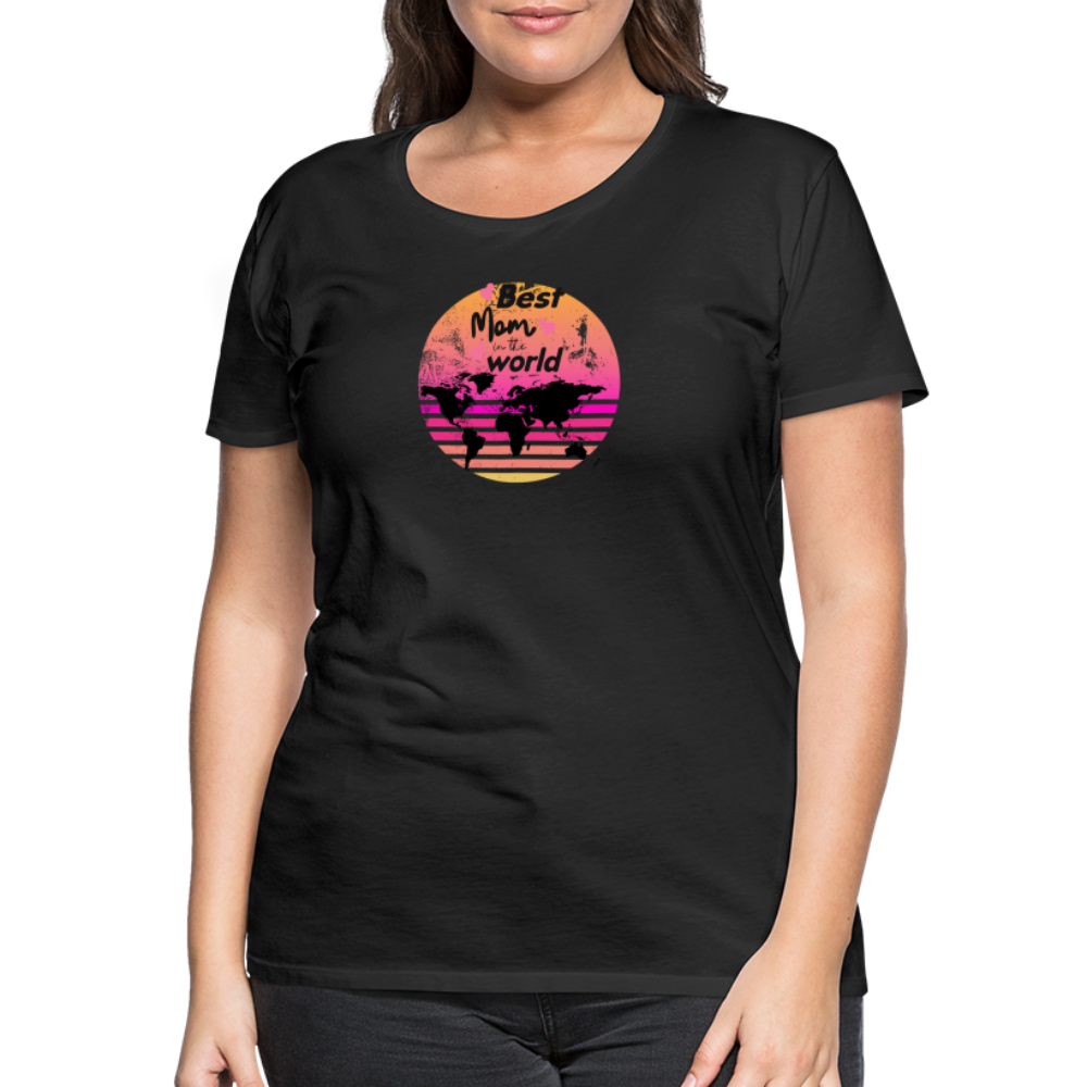 Frauen Premium T-Shirt - Schwarz