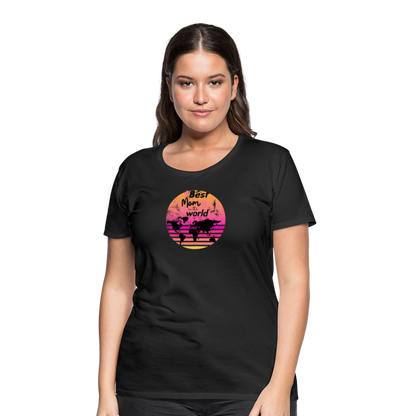 Frauen Premium T-Shirt - Schwarz