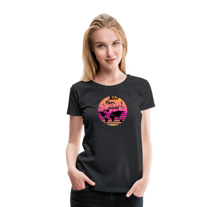 Frauen Premium T-Shirt - Schwarz