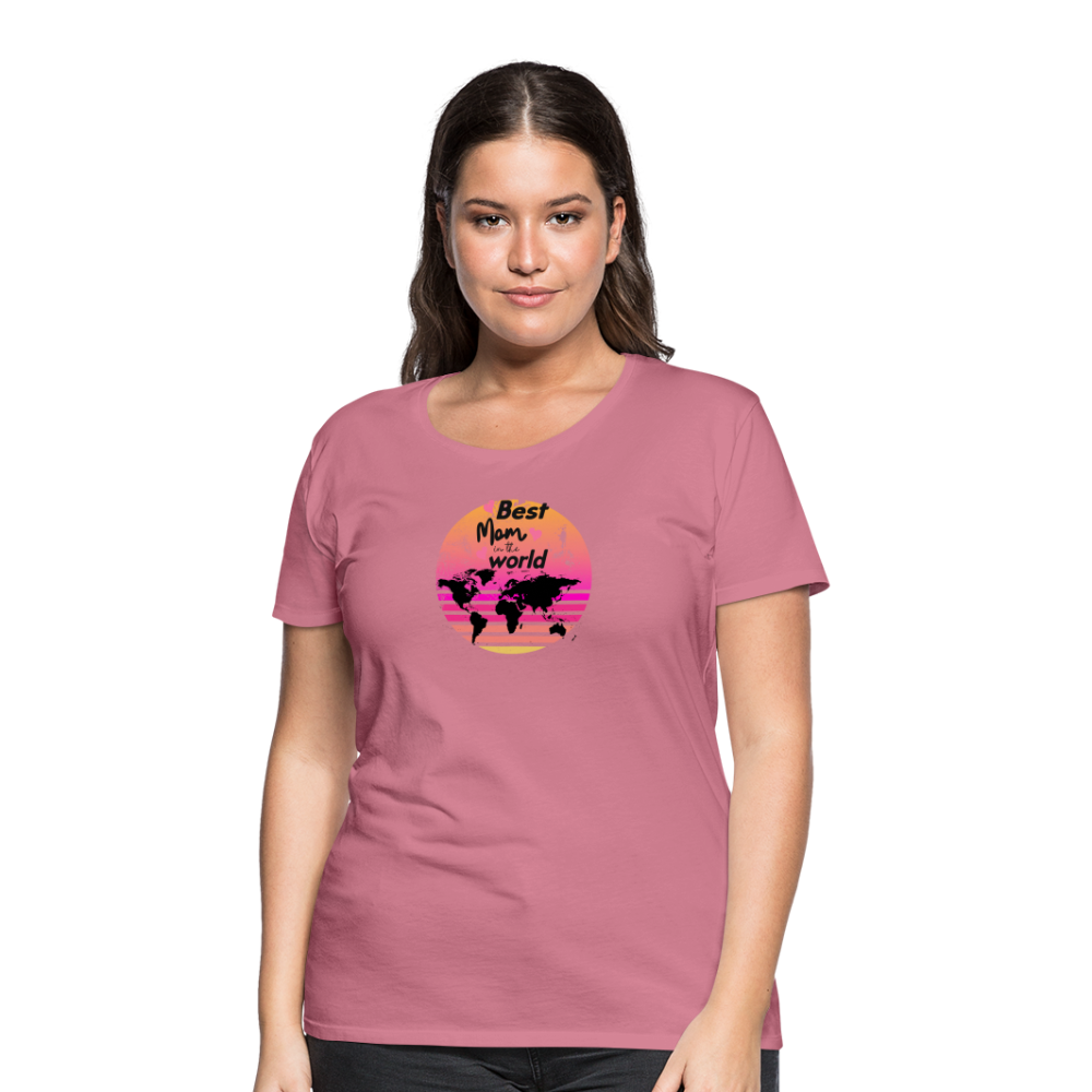 Frauen Premium T-Shirt - Malve