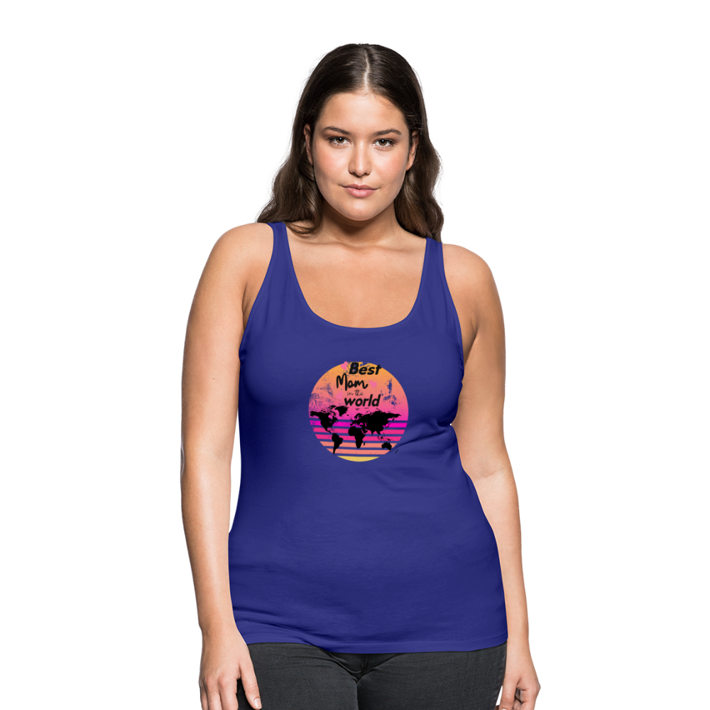 Frauen Premium Tank Top - Best Mom in the world - Königsblau