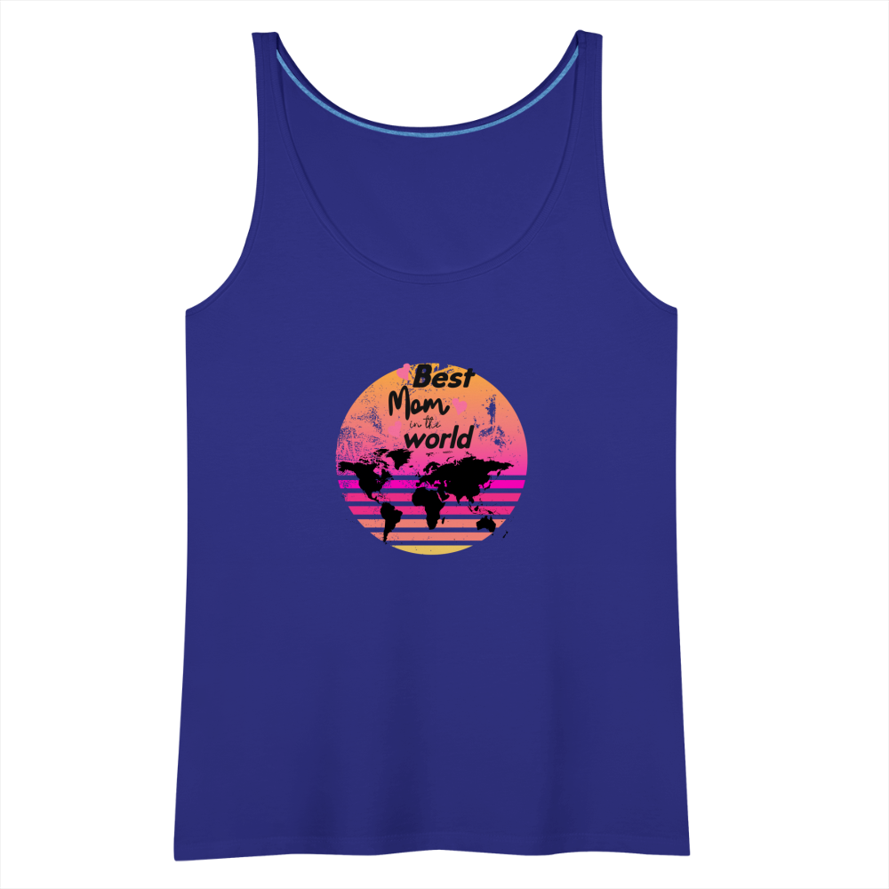 Frauen Premium Tank Top - Best Mom in the world - Königsblau