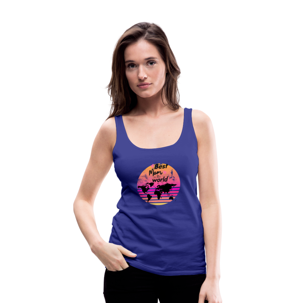 Frauen Premium Tank Top - Best Mom in the world - Königsblau