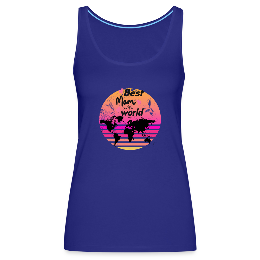 Frauen Premium Tank Top - Best Mom in the world - Königsblau