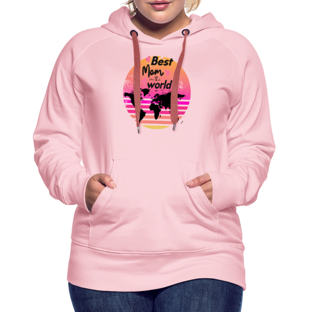 Frauen Premium Hoodie - Best Mom in the world - Kristallrosa