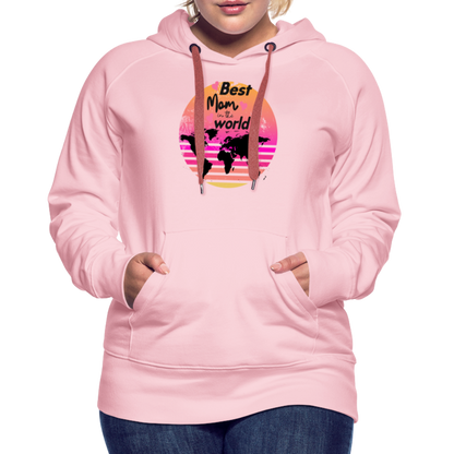 Frauen Premium Hoodie - Best Mom in the world - Kristallrosa