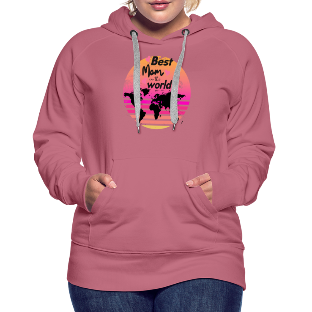 Frauen Premium Hoodie - Best Mom in the world - Malve