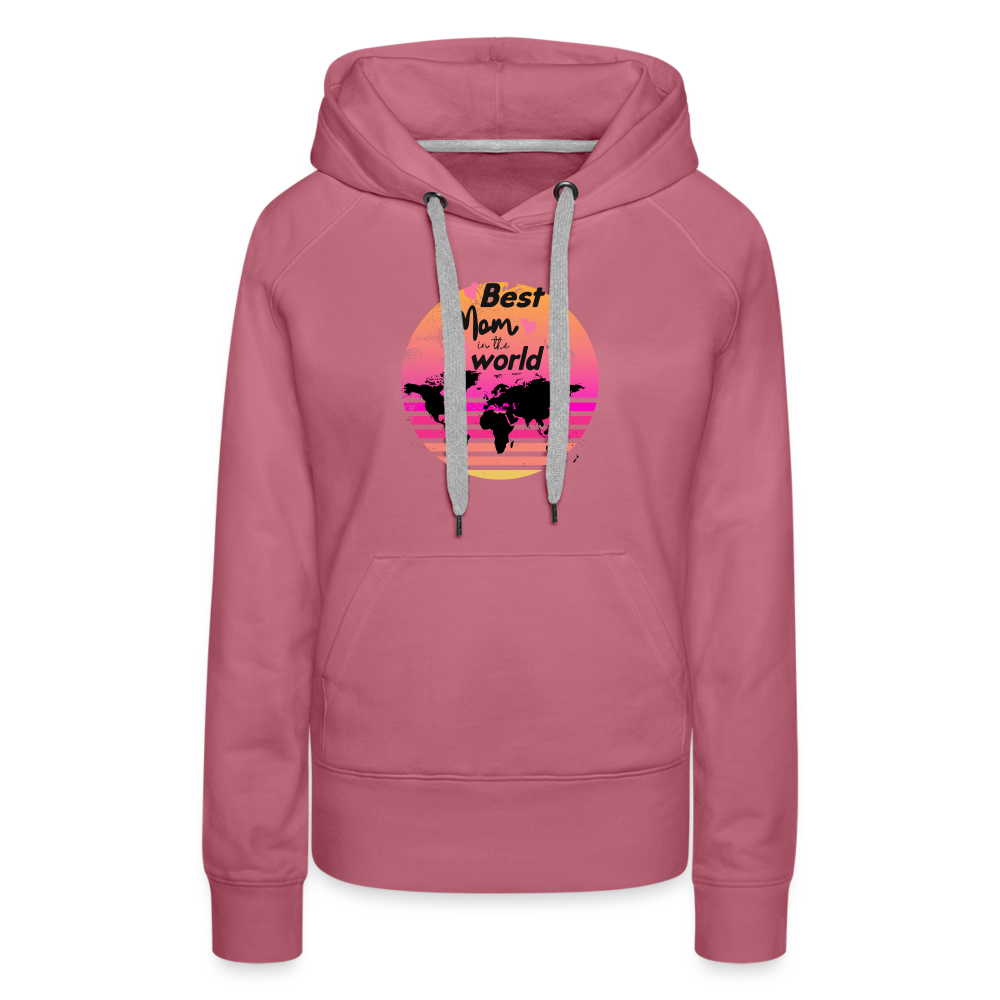 Frauen Premium Hoodie - Best Mom in the world - Malve