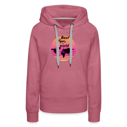 Frauen Premium Hoodie - Best Mom in the world - Malve