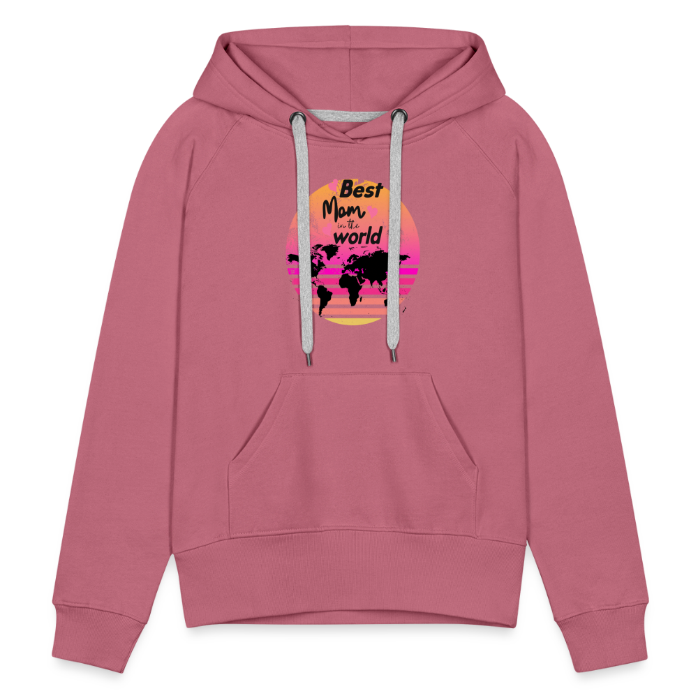 Frauen Premium Hoodie - Best Mom in the world - Malve