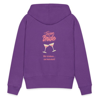 Frauen Premium Hoodie - Team Bride - Purple