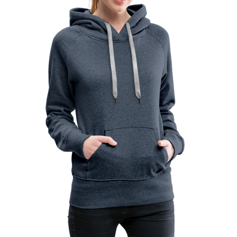 Frauen Premium Hoodie - Team Bride - Jeansblau