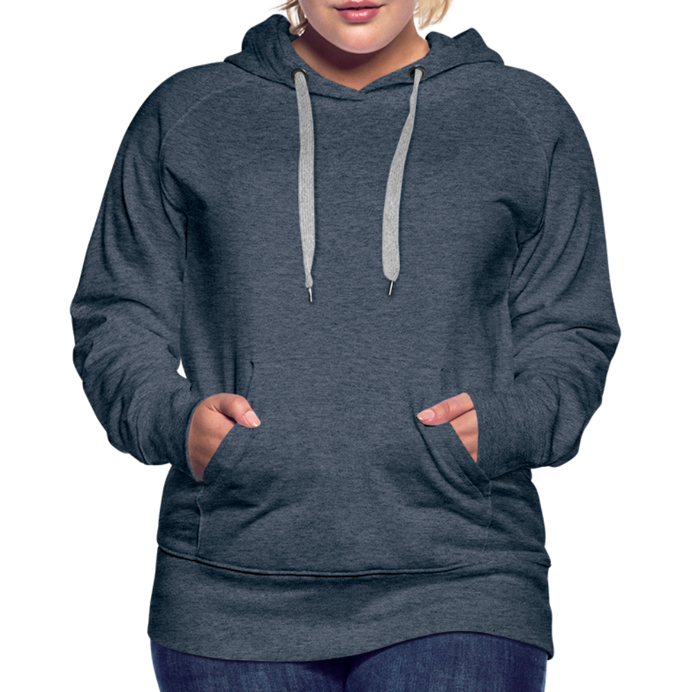 Frauen Premium Hoodie - Team Bride - Jeansblau