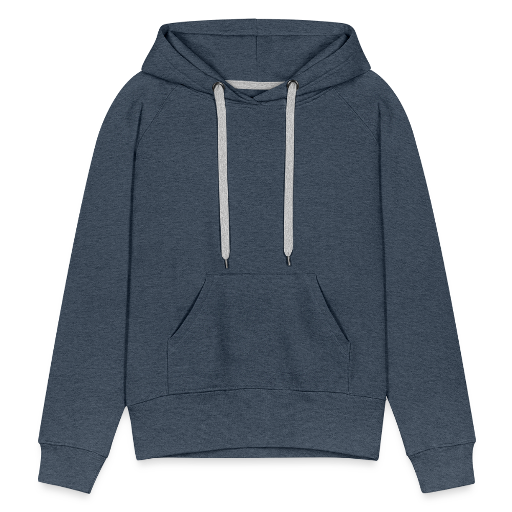 Frauen Premium Hoodie - Team Bride - Jeansblau