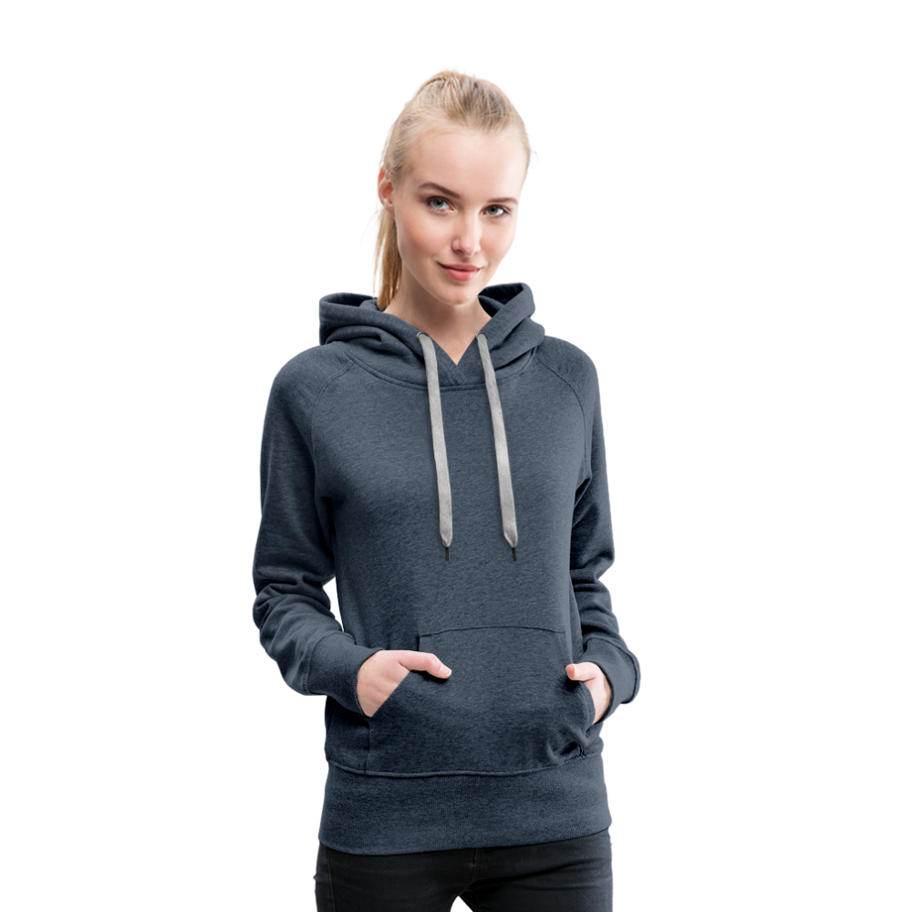 Frauen Premium Hoodie - Team Bride - Jeansblau