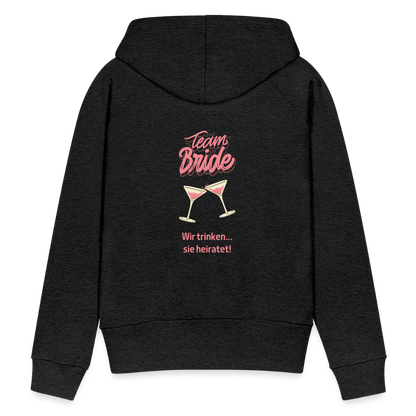 Frauen Premium Hoodie - Team Bride - Anthrazit