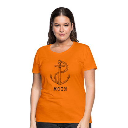 Frauen Premium T-Shirt - Moin - Orange