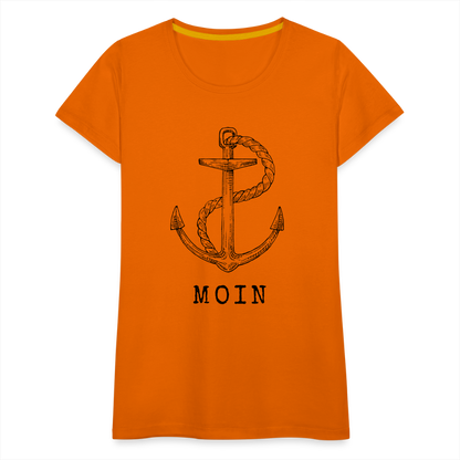 Frauen Premium T-Shirt - Moin - Orange