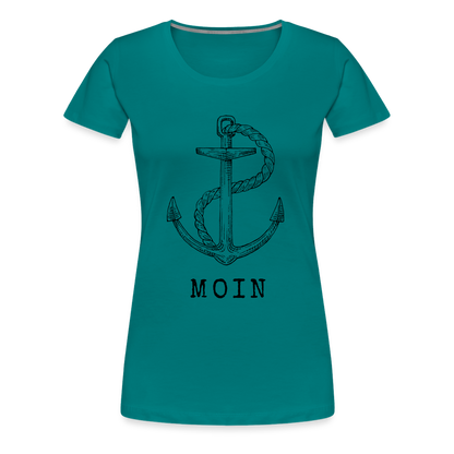 Frauen Premium T-Shirt - Moin - Divablau