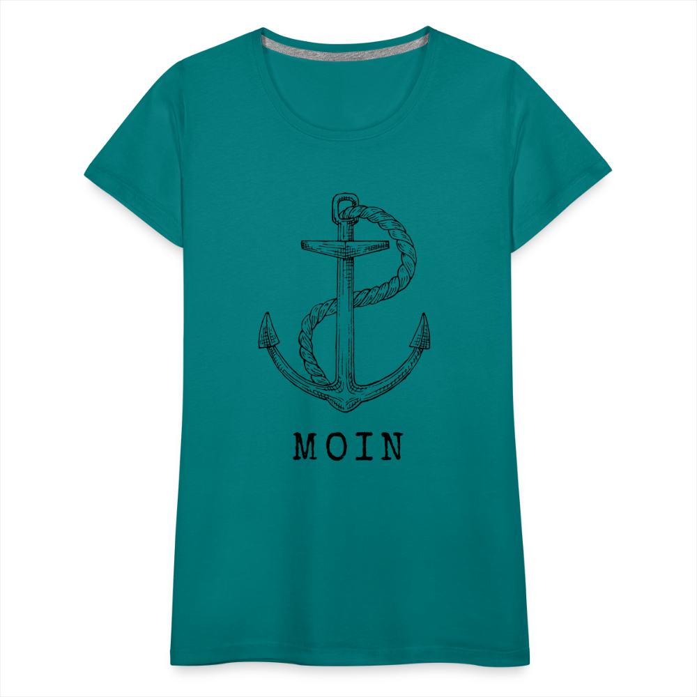 Frauen Premium T-Shirt - Moin - Divablau